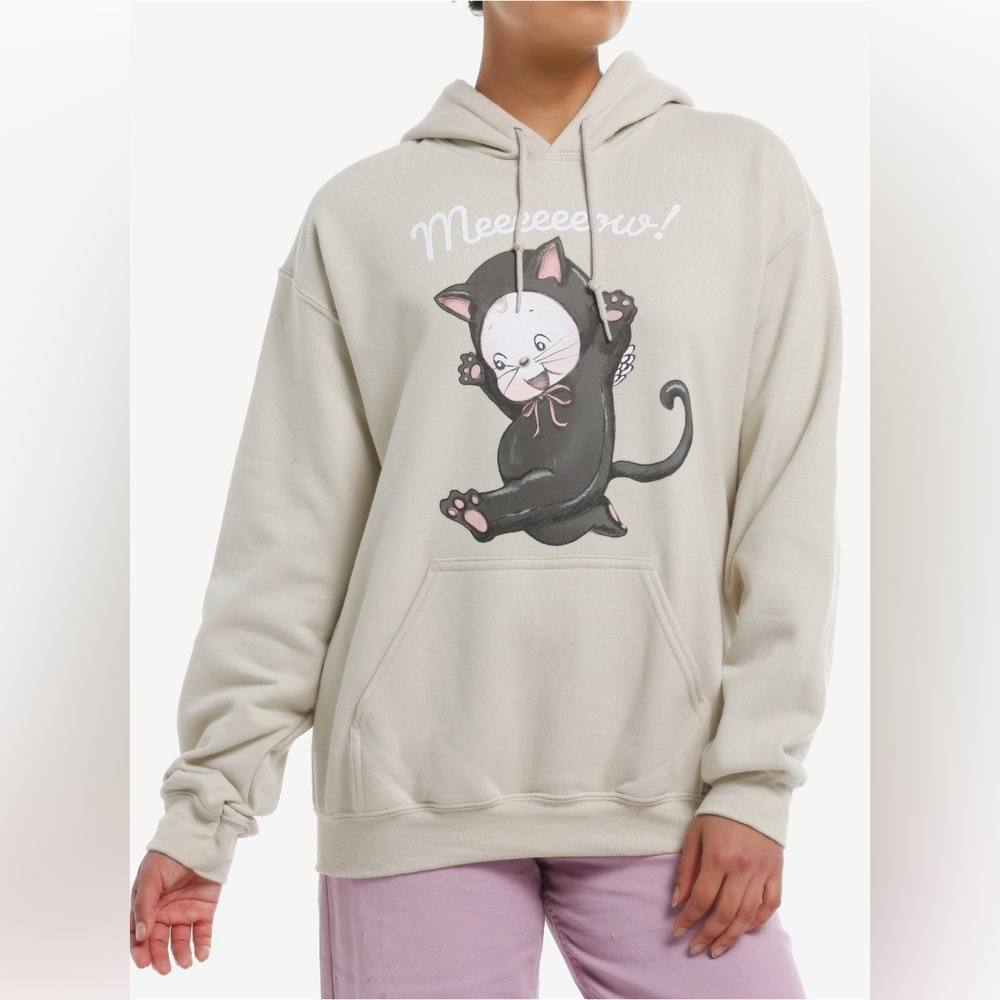 Kewpie Meow Girls Hoodie